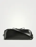 Rockstud Leather Clutch