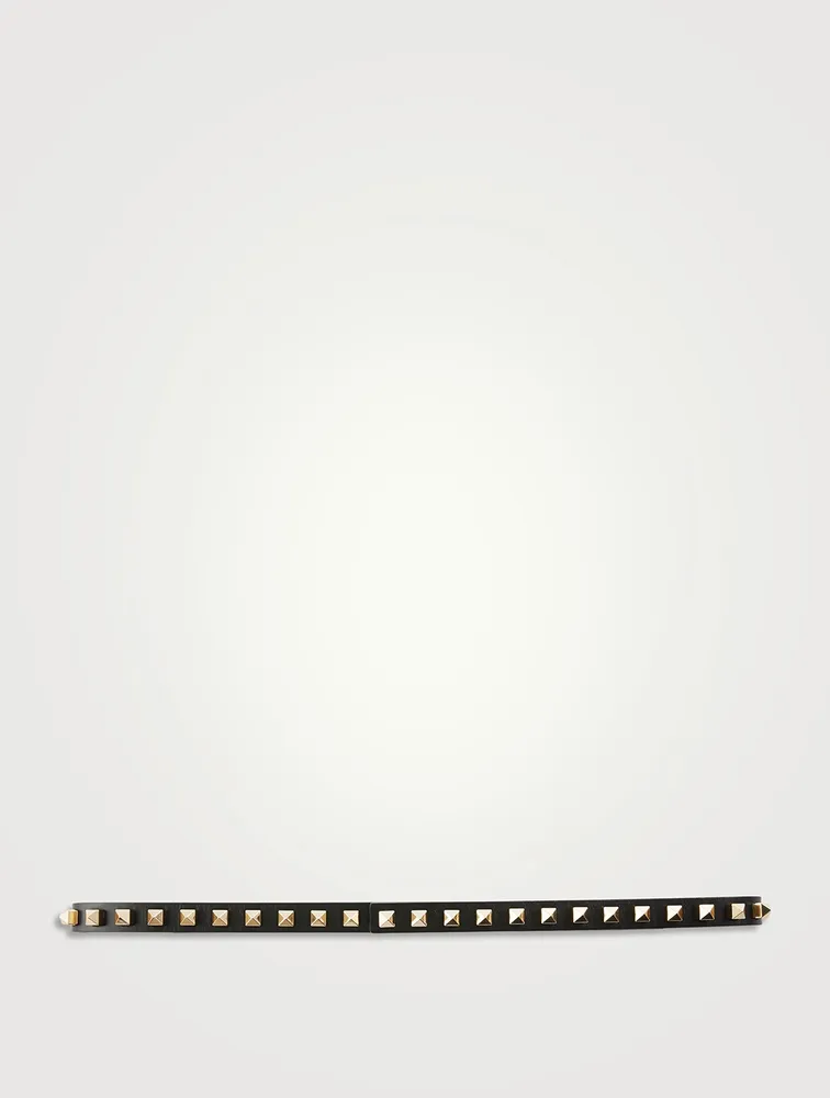 Rockstud Leather Belt