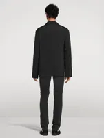 Wool-Blend Suiting Jacket