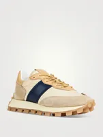 1T Suede And Fabric Sneakers