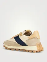 1T Suede And Fabric Sneakers