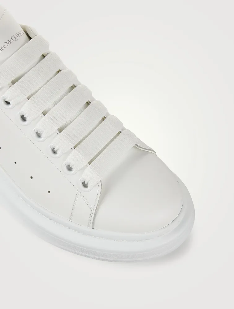 Oversized Leather Sneakers