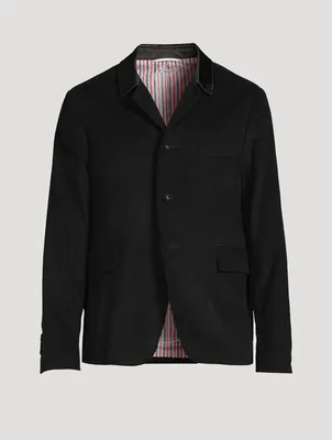 Corduroy Cutaway Jacket