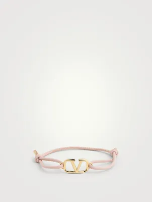VLOGO Leather Bracelet