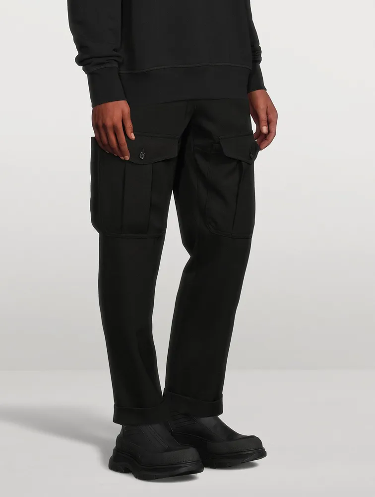 Leather Tread Moto Zip Boots