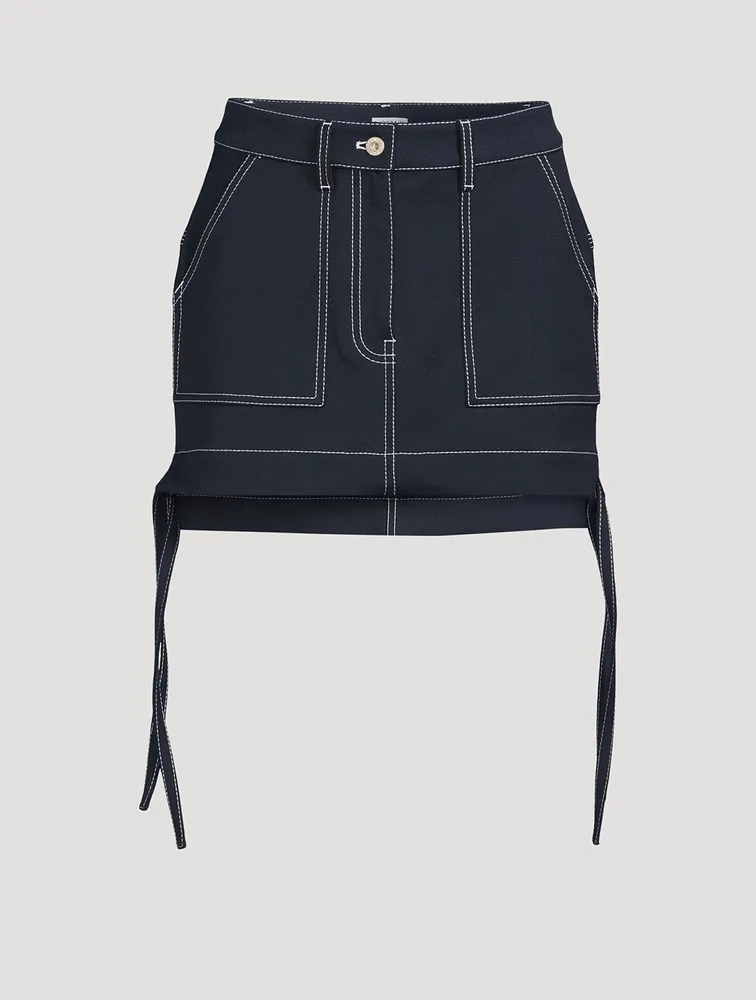 Workwear Mini Skirt