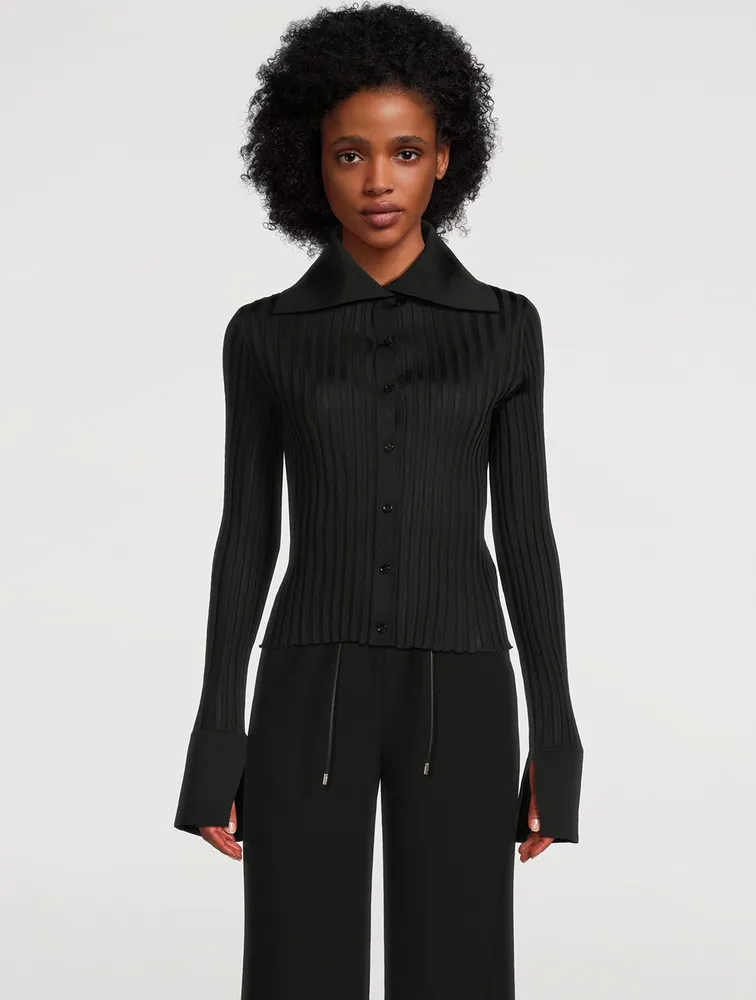 Ribbed Cardigan