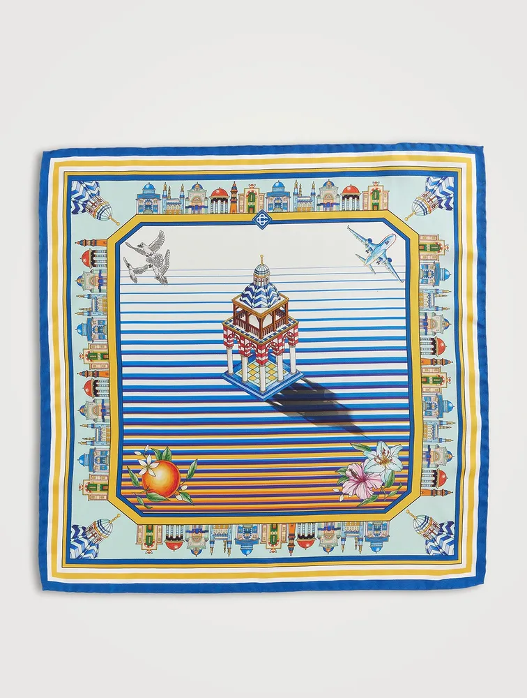 Les Elements Silk Scarf