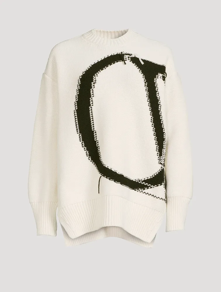 Distressed Wool Sweater