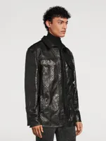 Mini Monogram Lambskin Overshirt