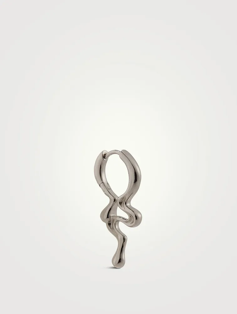 Maya Huggie Hoop Earring