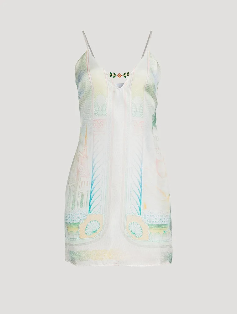 La Monnaie Silk Slip Dress
