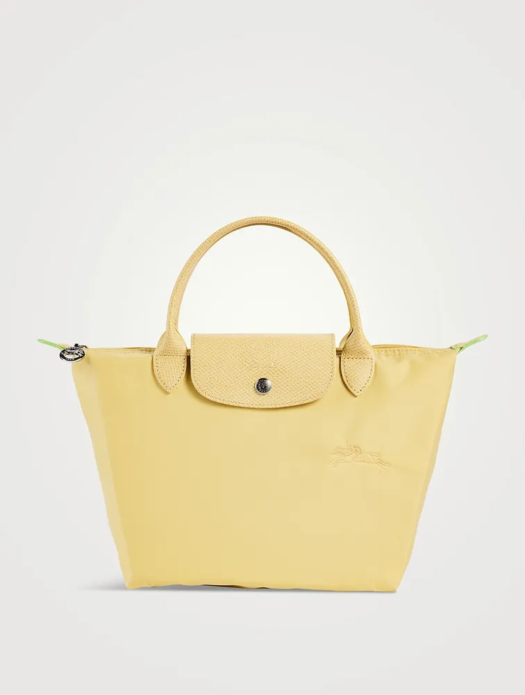 Small Le Pliage Green Top Handle Bag