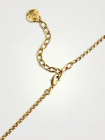 Cachemire Long Rock Crystal Necklace