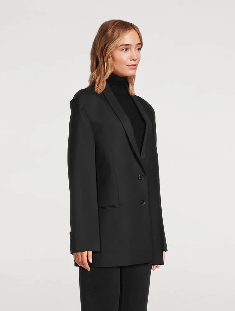 Cowal Wool And Mohair Blazer