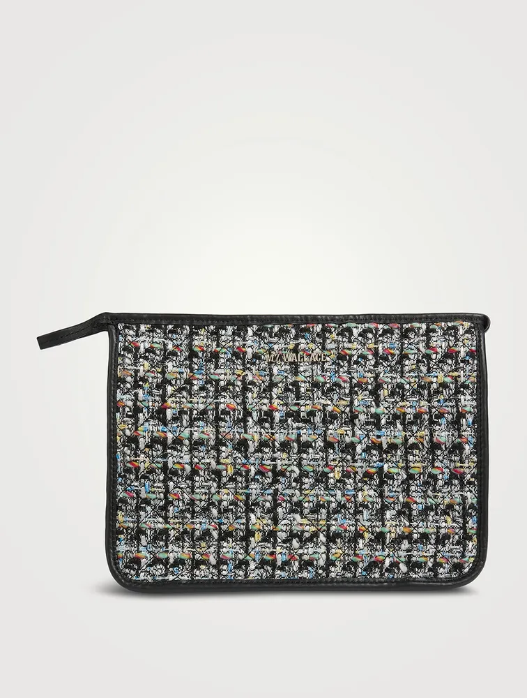 Metro Tweed Clutch