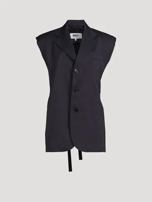 Tailored Tie-Back Vest