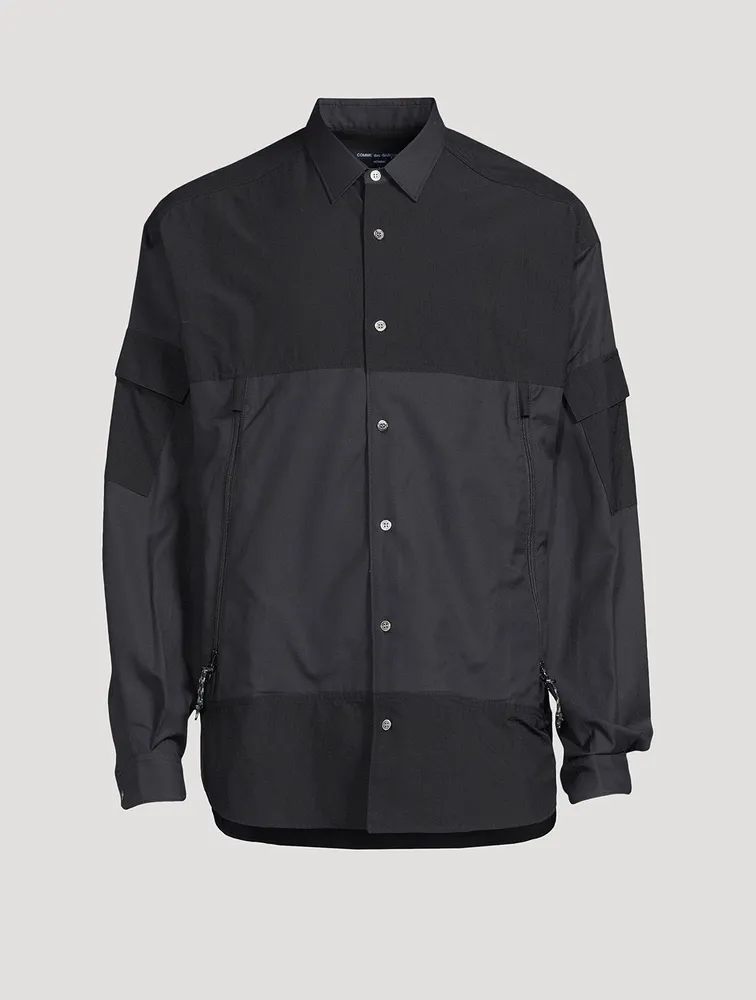 Cotton And Ripstop Shirt