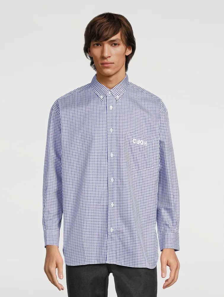 Gingham Cotton Shirt