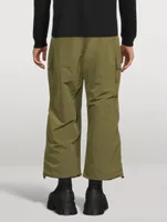Twill Relaxed Cargo Pants
