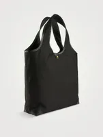 B-Army Canvas And Leather Grocery Bag