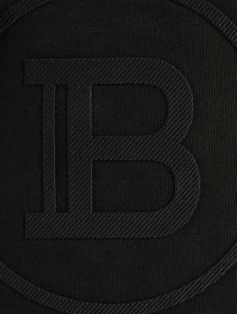 B-Army Canvas And Leather Grocery Bag