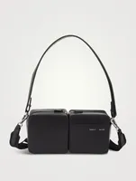 Stacked Leather Camera Bag