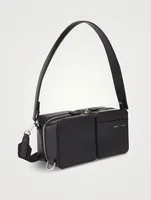 Stacked Leather Camera Bag