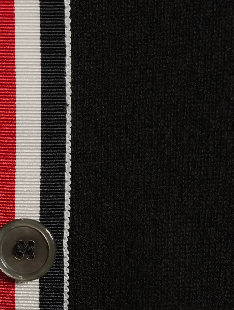 Cropped Cashmere Cardigan