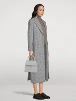 Prince Of Wales Check Wool Coat