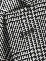Prince Of Wales Check Wool Coat