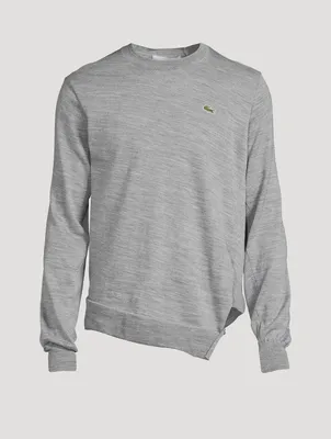 Lacoste x Wool Crewneck Sweater