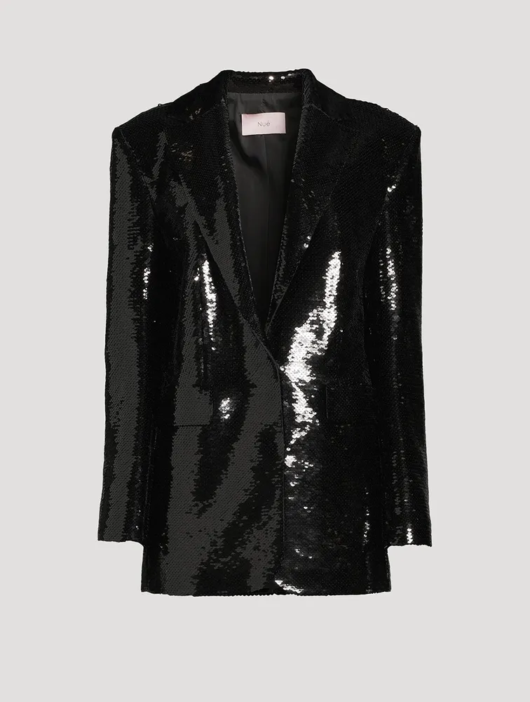 Jade Sequin Blazer