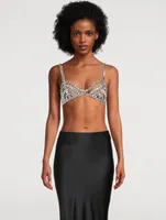 Rose Quartz Crystal Bra