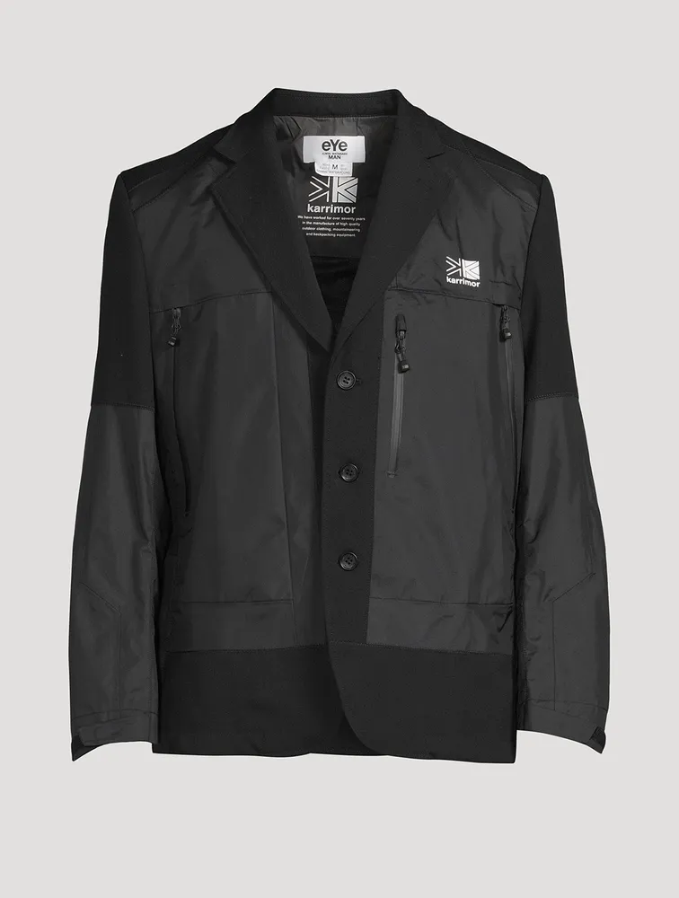 Wool And Nylon Jacket
