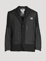 Wool And Nylon Jacket