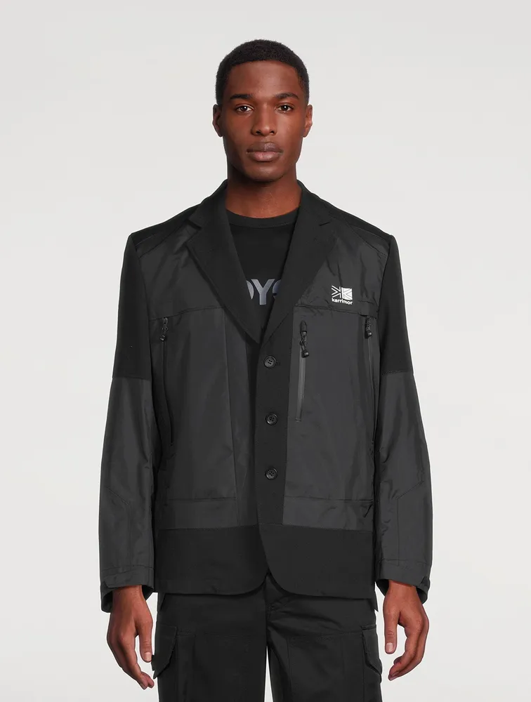 Wool And Nylon Jacket