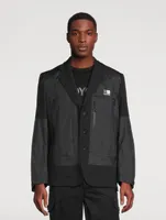 Wool And Nylon Jacket