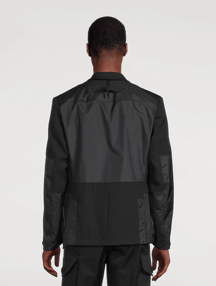 Wool And Nylon Jacket