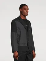 Wool And Nylon Jacket