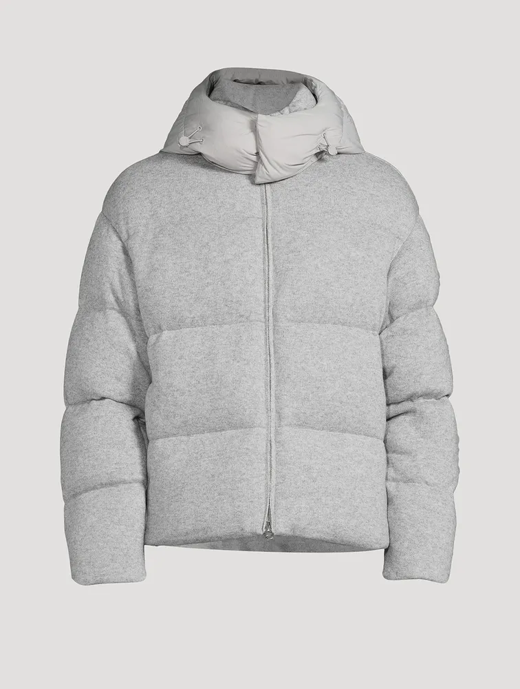 Steven Wool And Cashmere Down Jacket