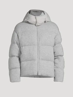 Steven Wool And Cashmere Down Jacket
