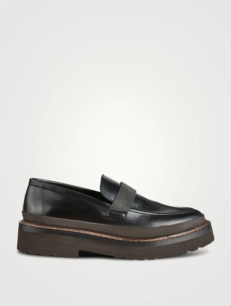 Leather Loafers