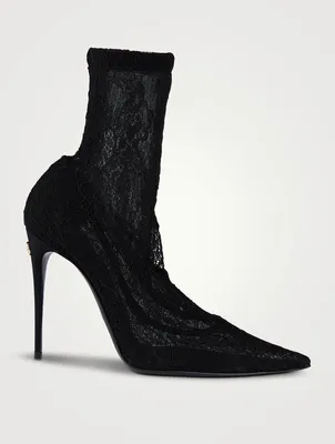 Lace Sock Boots