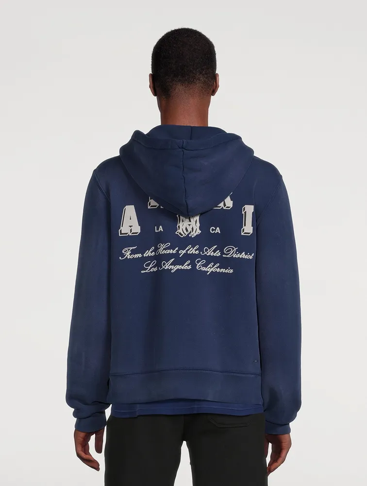 Collegiate Zip Hoodie