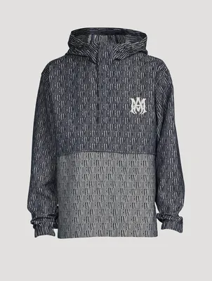 Jacquard Anorak Jacket