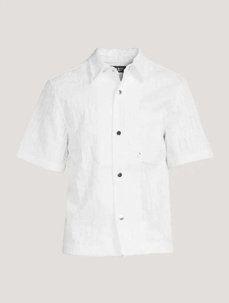 Amiri Burnout Bowling Shirt