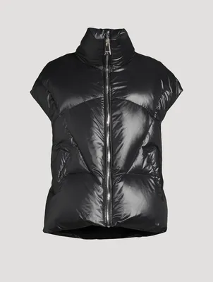 Puff Moon Shiny Down Vest