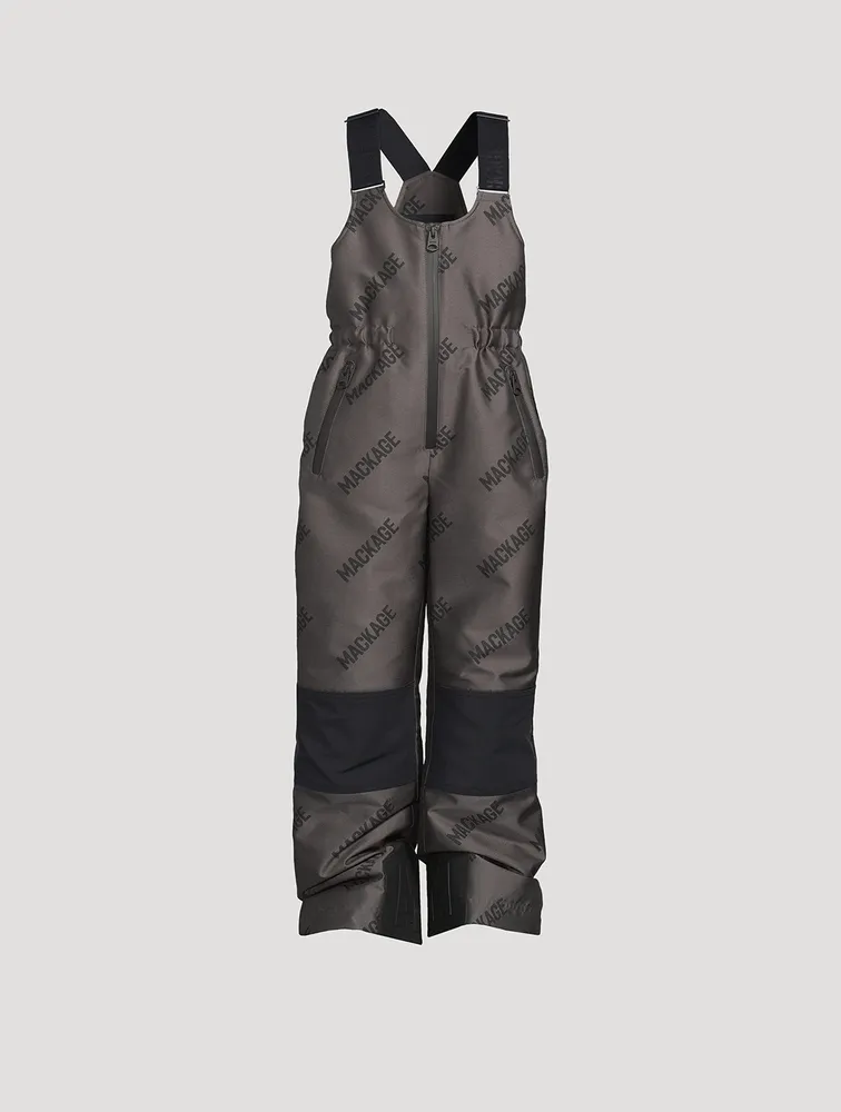 Myron Ski Overalls With Jacquard Logo