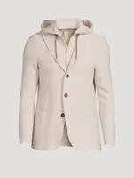 Wool Jacket With Bib